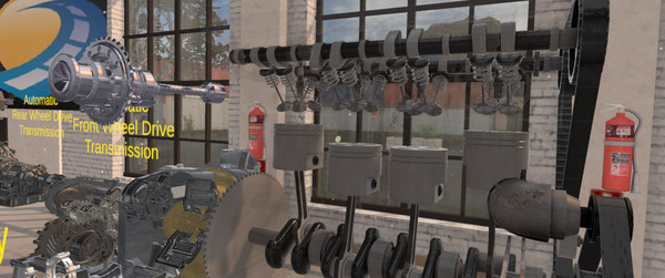 скриншот Basic Car Repair Garage VR 1