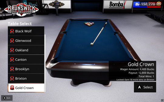 скриншот Brunswick Pro Billiards 5