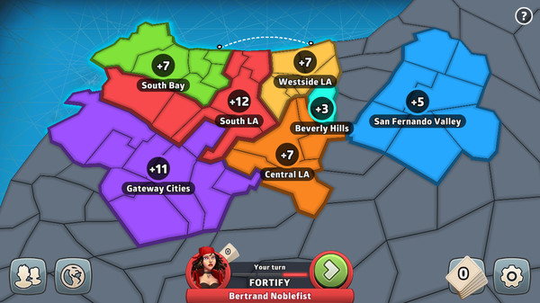 скриншот RISK: Global Domination - US City Map Pack 3