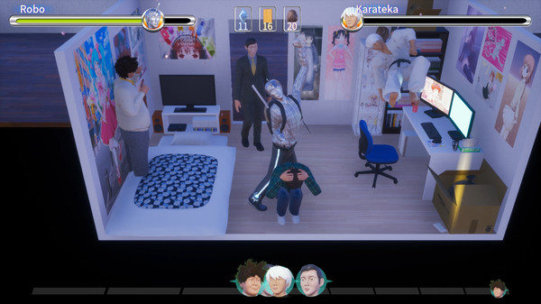 Pull Stay game for Linux 1