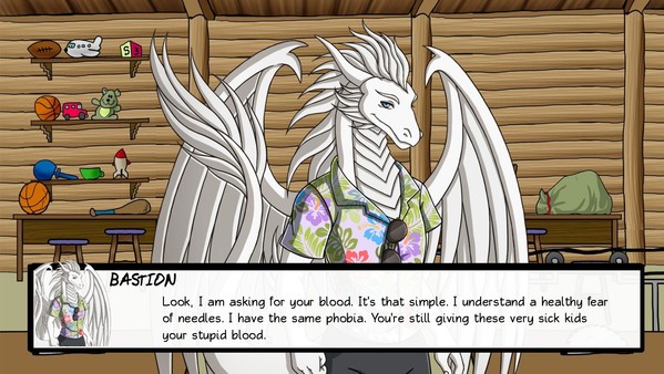 скриншот Dashing Dinosaurs & Sexy Centaurs: Winter's Tale: Donation Station 0