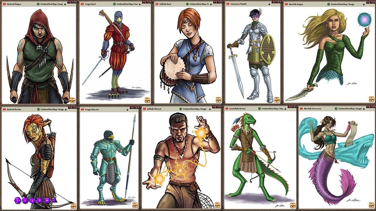 Fantasy Grounds - Book Of Heroic Races: Age Of Races (13th Age) · 스팀