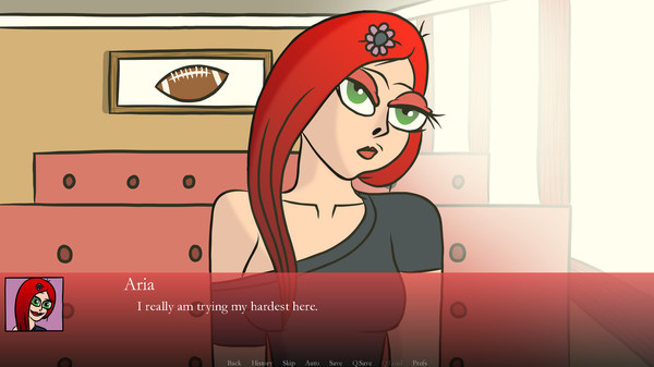 скриншот Aria Dating Simulator 4