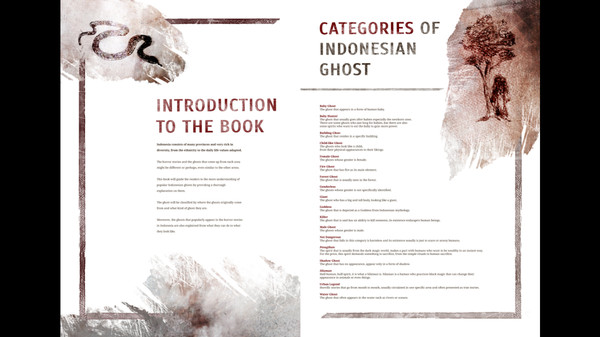 скриншот Pamali: Indonesian Folklore Horror - A Book on Indonesian Ghosts 1