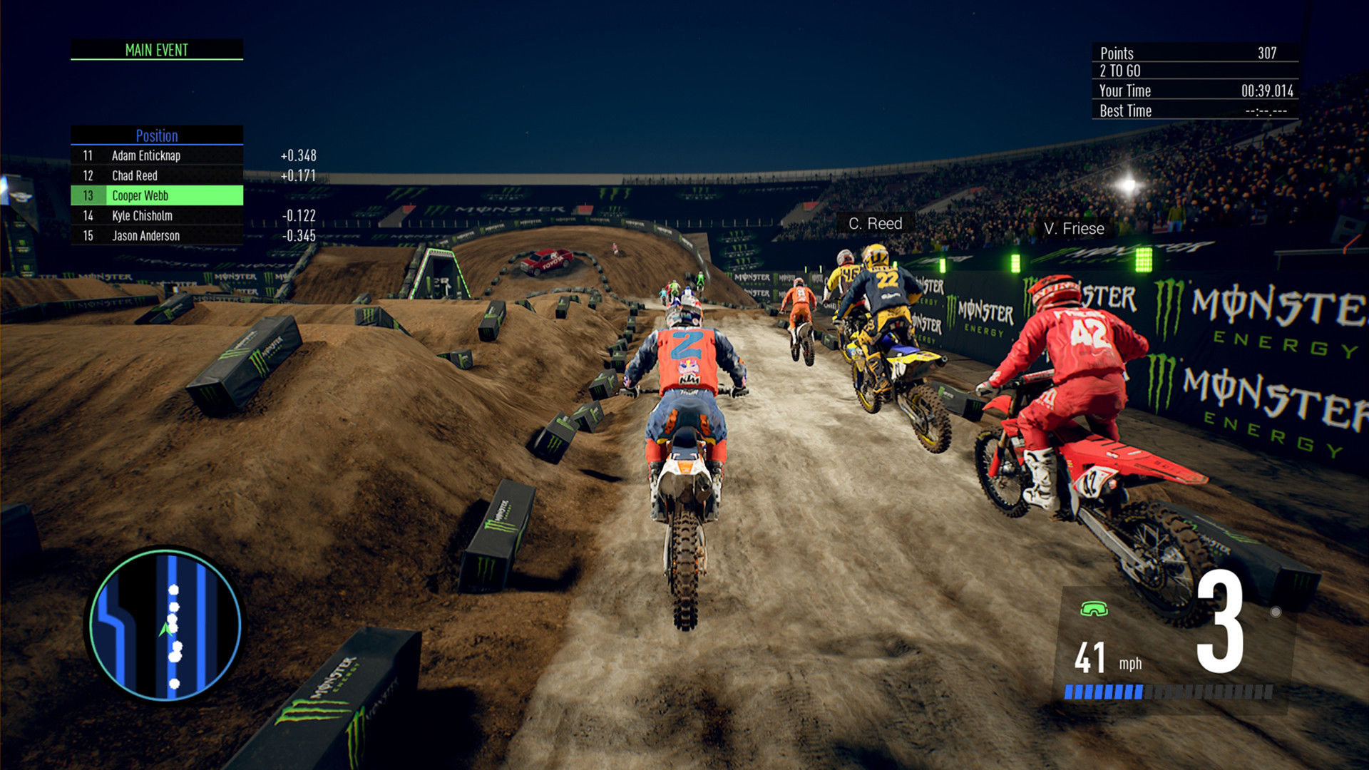 Monster Energy Supercross 3 - Monster Energy Cup #3