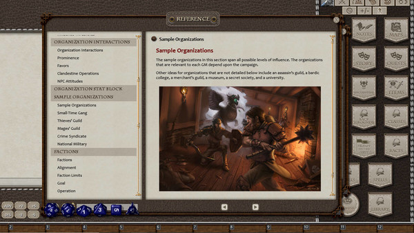 скриншот Fantasy Grounds - Ultimate Factions (5E) 0