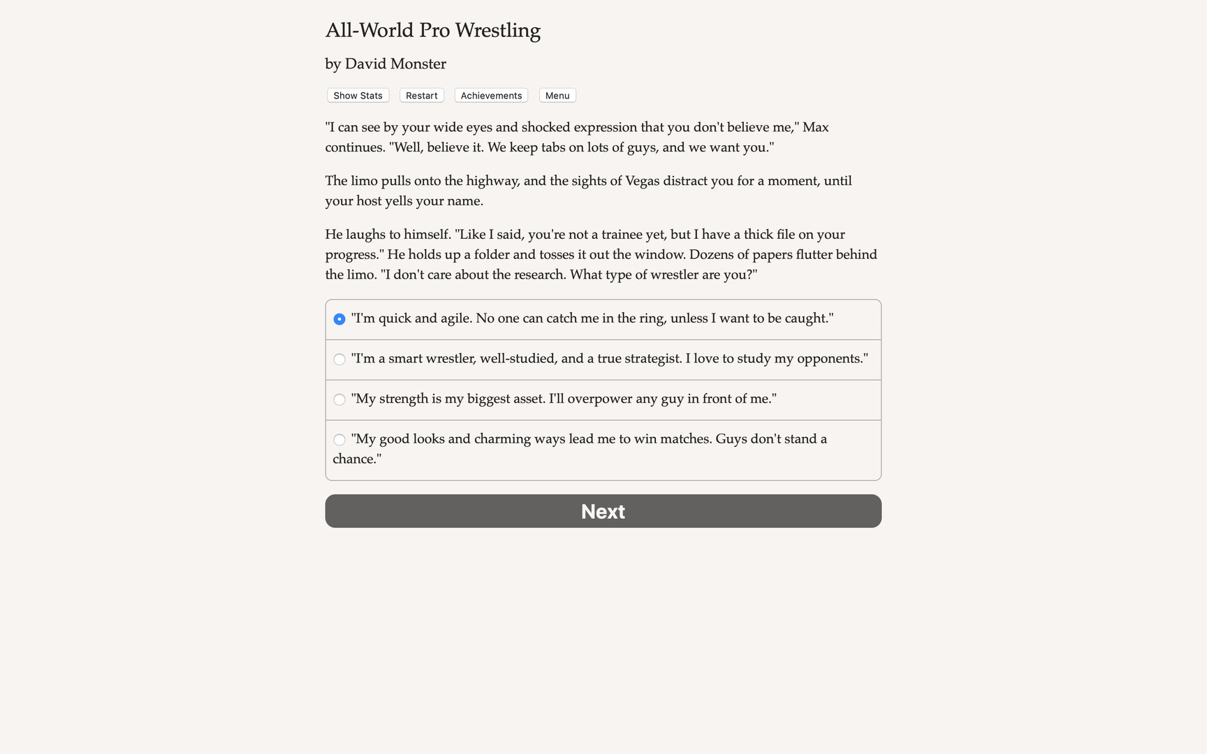 All World Pro Wrestling Demo #2