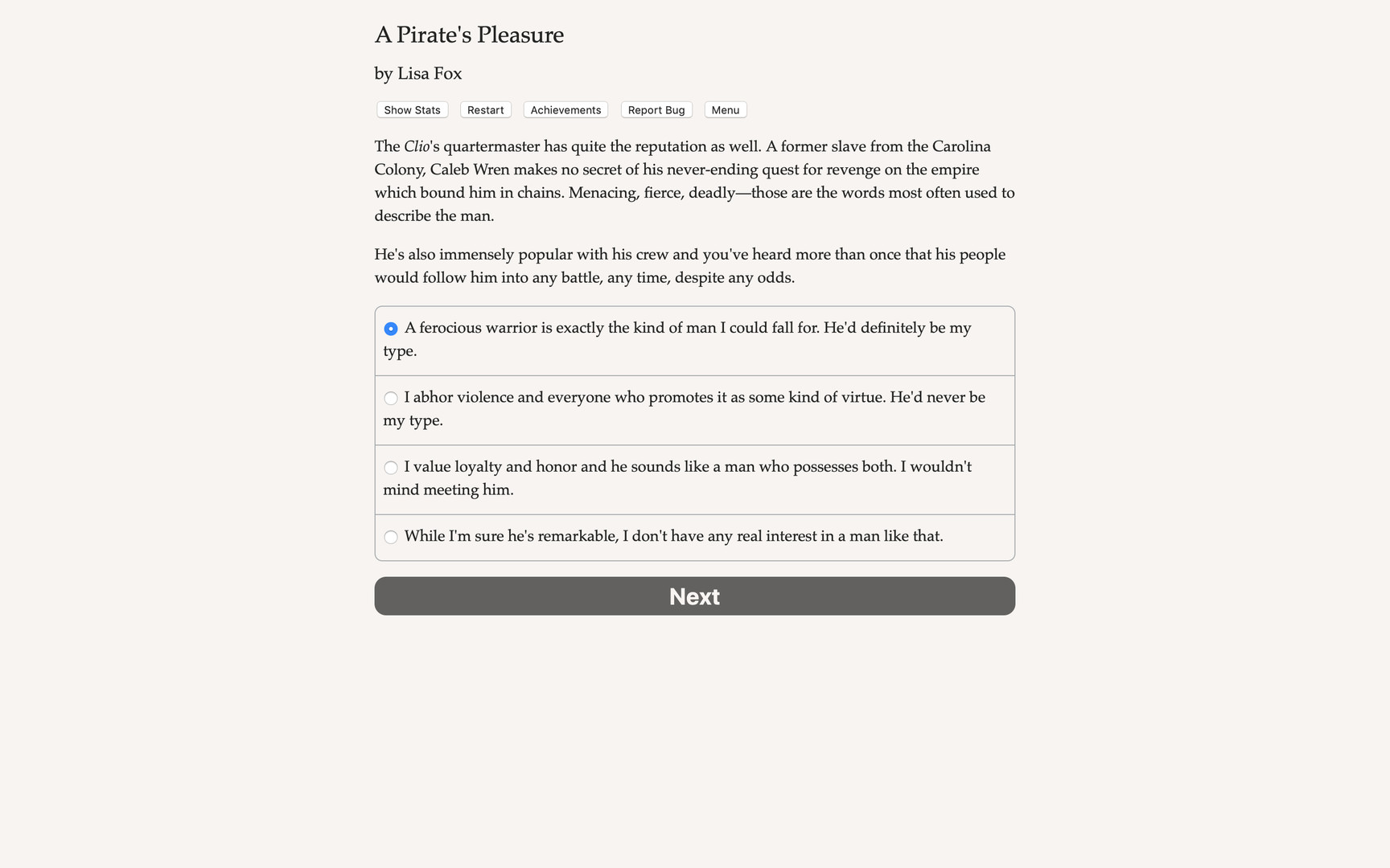 A Pirate's Pleasure Demo #0