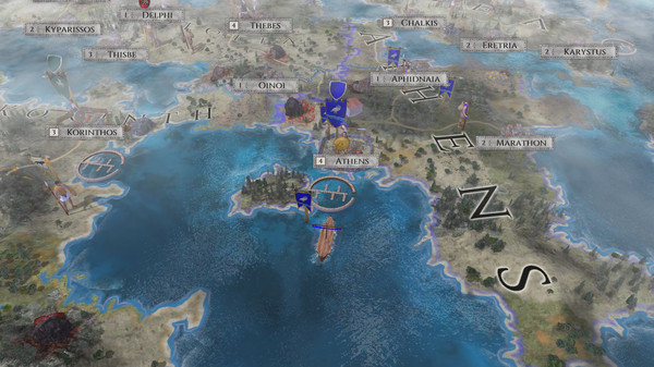 Screenshot of Imperiums: Greek Wars