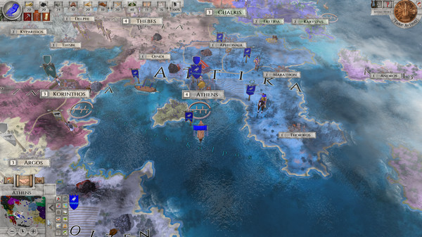 Screenshot of Imperiums: Greek Wars