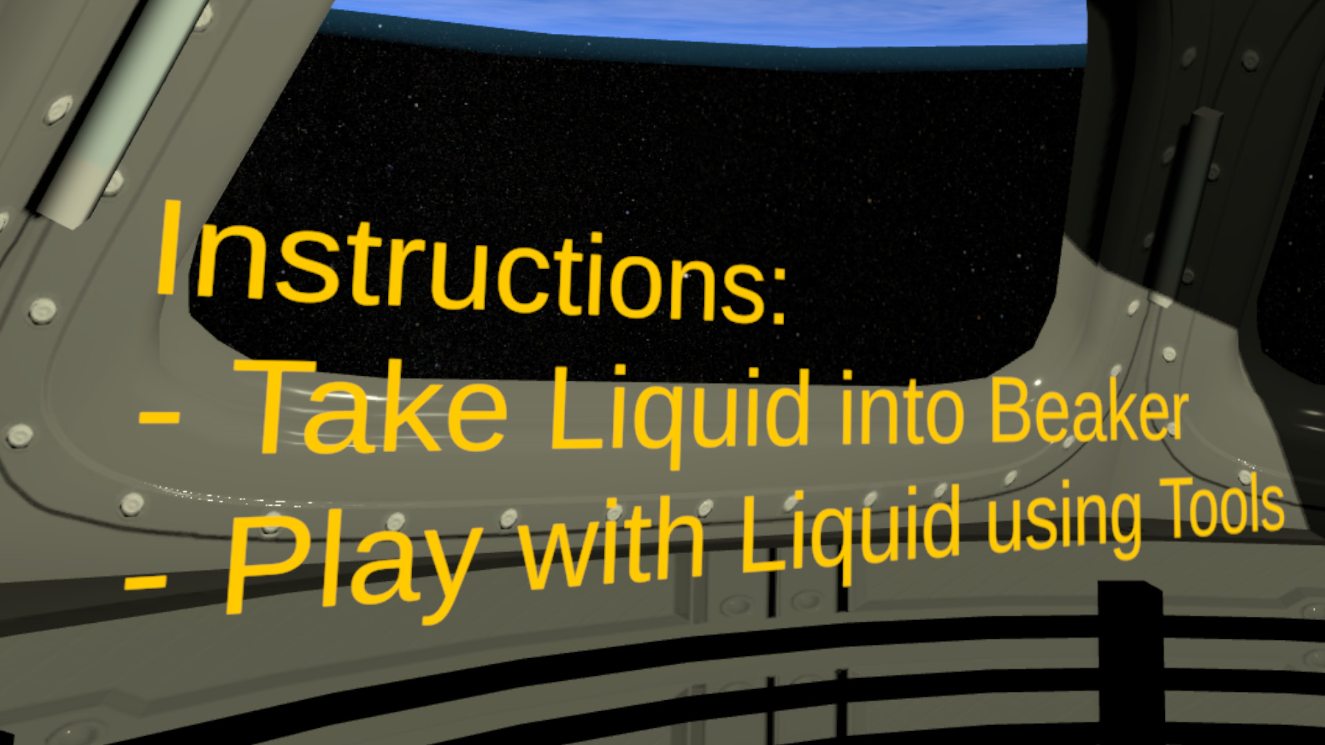 Liquid Space Dimension on Steam