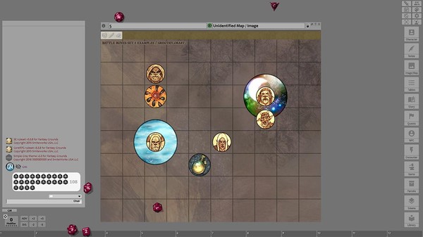 скриншот Fantasy Grounds - Battle Runes 1 Spell Effect Tokens (Token Pack) 4