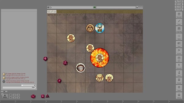 скриншот Fantasy Grounds - Battle Runes 1 Spell Effect Tokens (Token Pack) 0