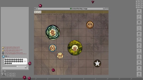 скриншот Fantasy Grounds - Battle Runes 1 Spell Effect Tokens (Token Pack) 1