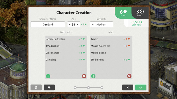 скриншот Timeflow: Character Editor 2
