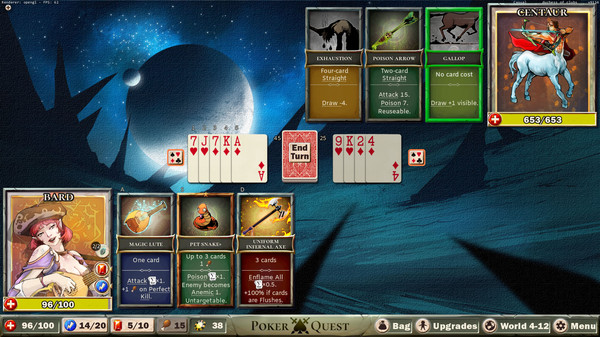 скриншот Poker Quest 4