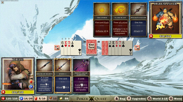 скриншот Poker Quest 3