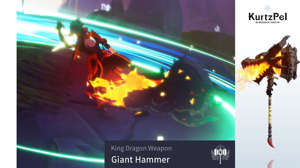 скриншот KurtzPel - King Dragon Giant Hammer 0