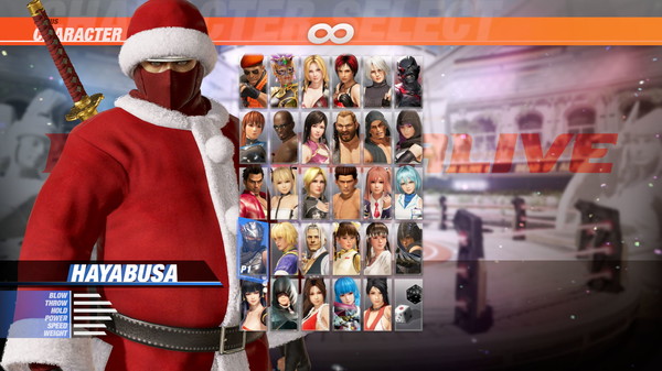скриншот [Revival] DOA6 Santa's Helper Costume - Hayabusa 0