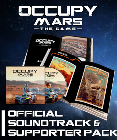 Occupy Mars: Supporter Pack: Official Soundtrack, ArtBook, Comic Book & more