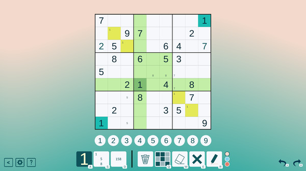 скриншот Classic Sudoku 2