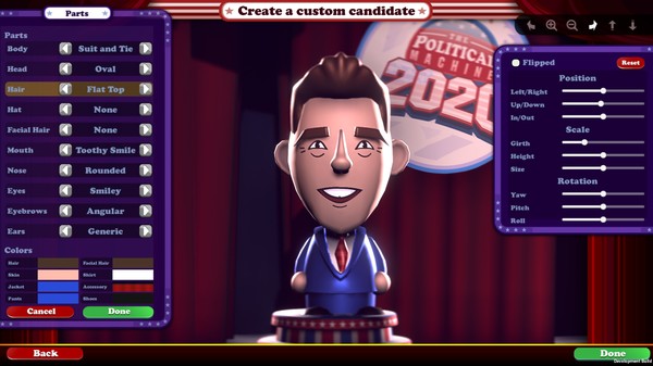 скриншот The Political Machine 2020 0