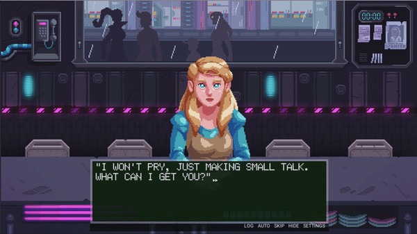 Скриншот из Cyberpunk Bar Sim