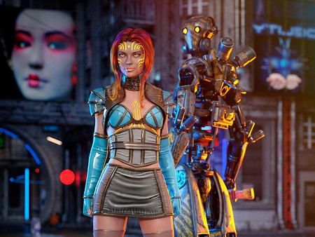 Cyborg for 3D Visual Novel Maker Cyborg for 3D Visual Novel Maker