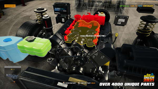 Скриншот №2 к Car Mechanic Simulator 2021