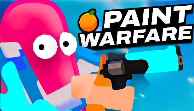Capsule image of "Paint Warfare" which used RoboStreamer for Steam Broadcasting