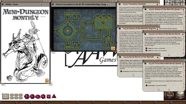 скриншот Fantasy Grounds - Mini-Dungeon Monthly #5 (5E) 4