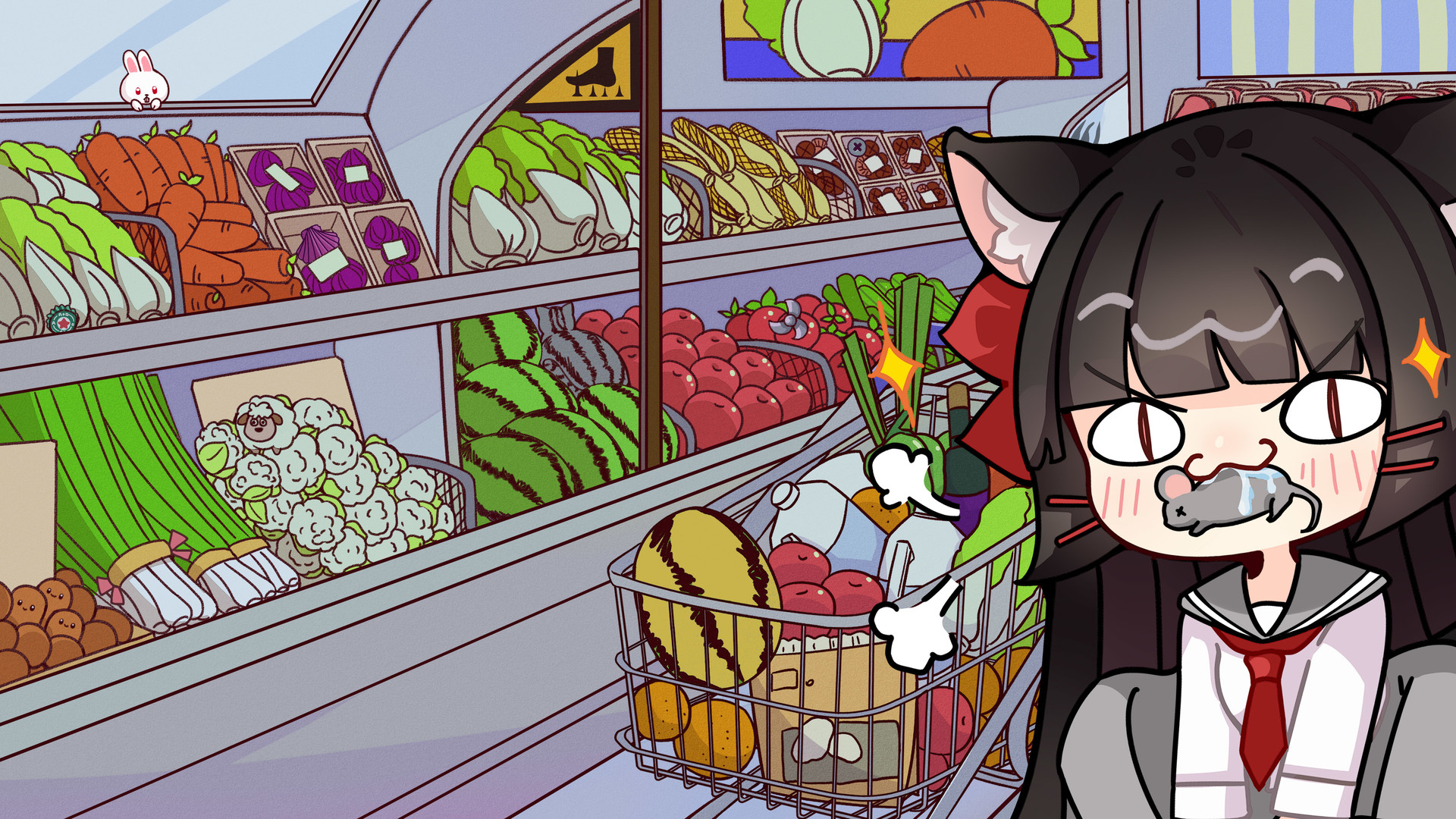 混世萌王喵霸霸 Cute Chaos Demon Nyanbaba screenshot 1