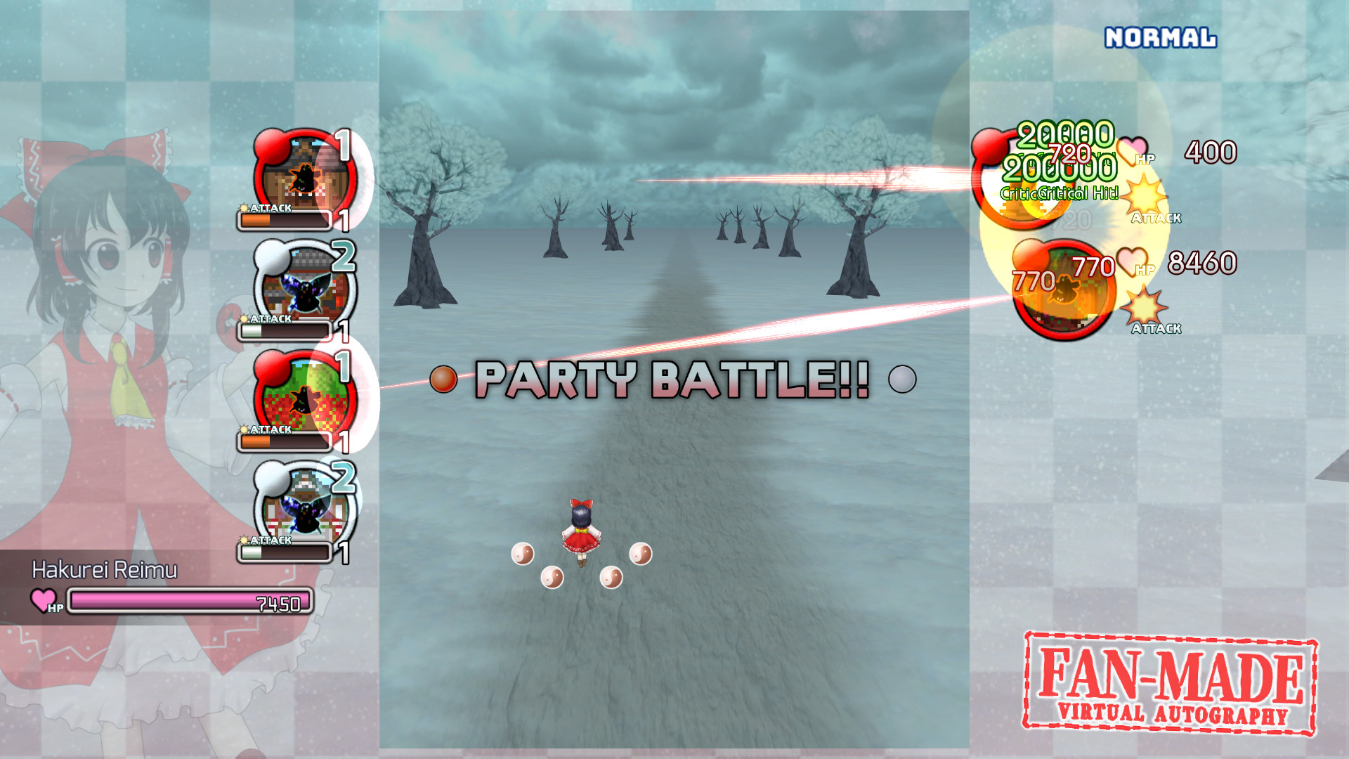 Touhou Fan-made Virtual Autography Demo #2