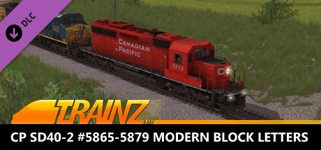 Trainz 2019 DLC - CP SD40-2 #5865-5879 Modern Block Letters