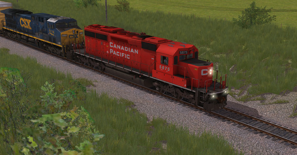 скриншот Trainz 2019 DLC - CP SD40-2 #5865-5879 Modern Block Letters 2