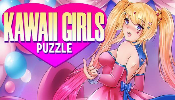 kawaii anime girl - online puzzle