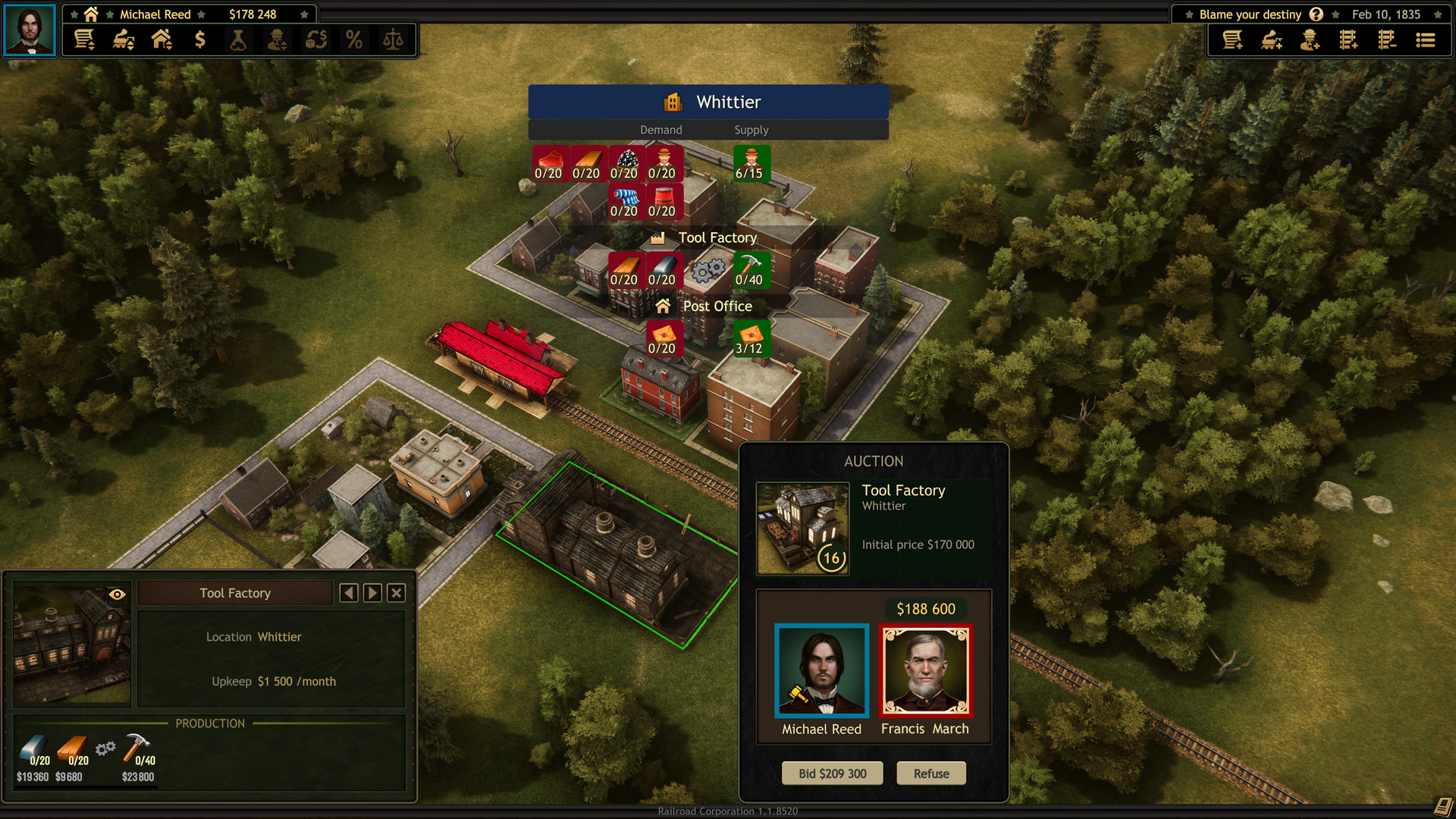 Railroad Corporation - Deluxe DLC screenshot screenshot 2