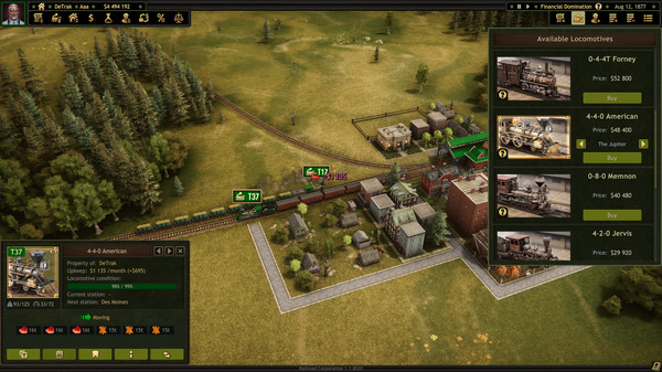 скриншот Railroad Corporation - Deluxe DLC 3