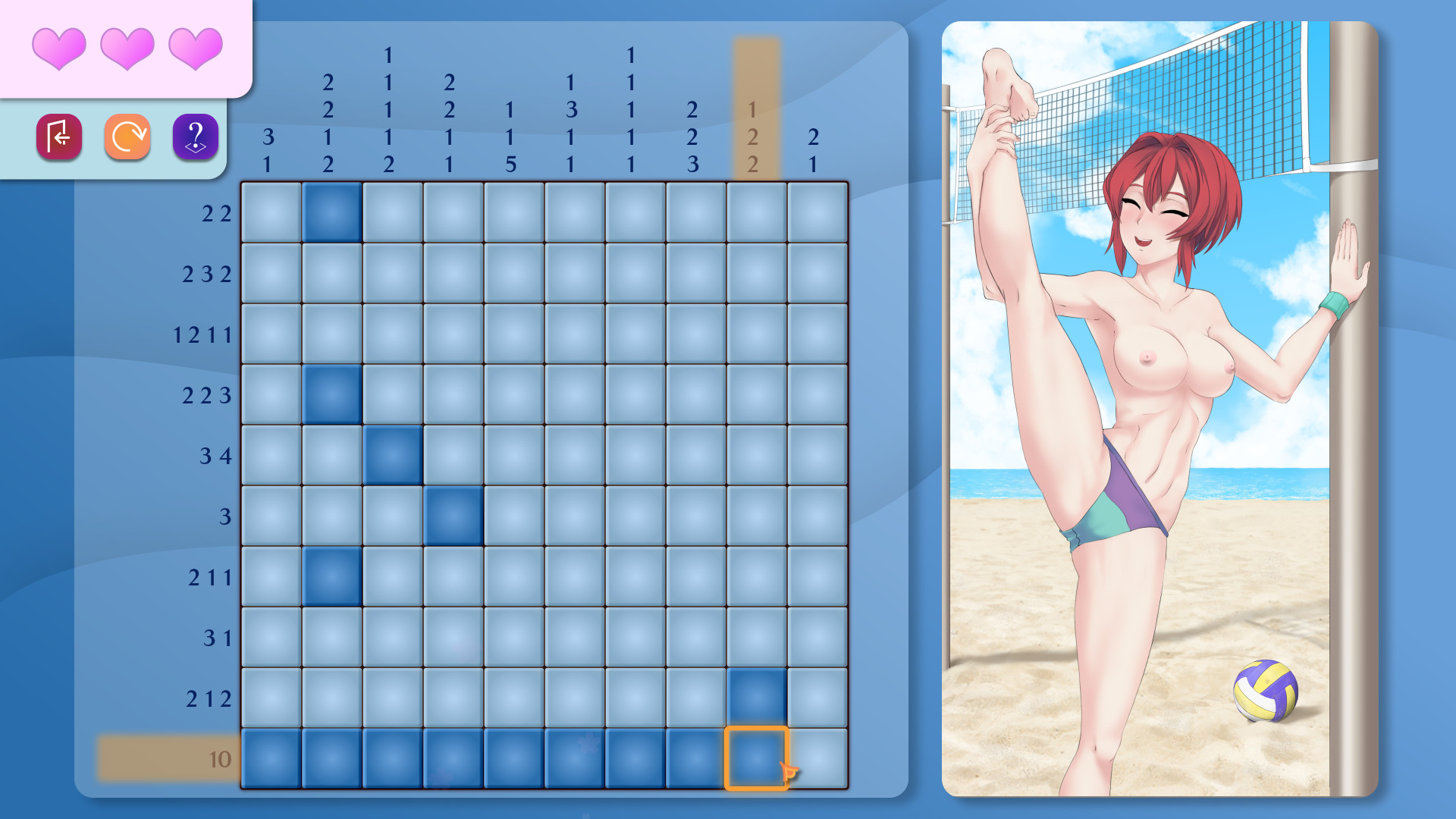 Picross Love - Nudity screenshot screenshot 1