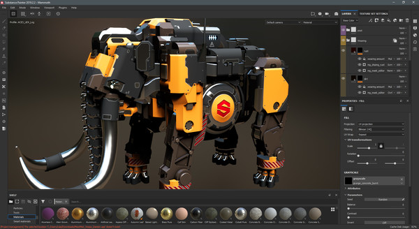 Substance Painter 2020-游戏截图