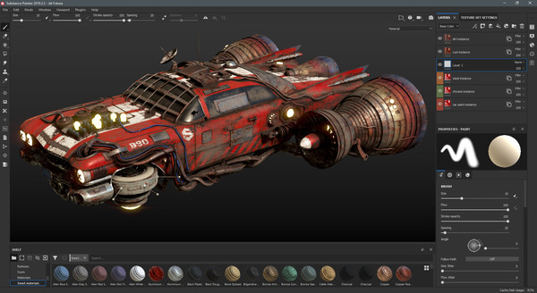 Substance Painter 2020-游戏截图
