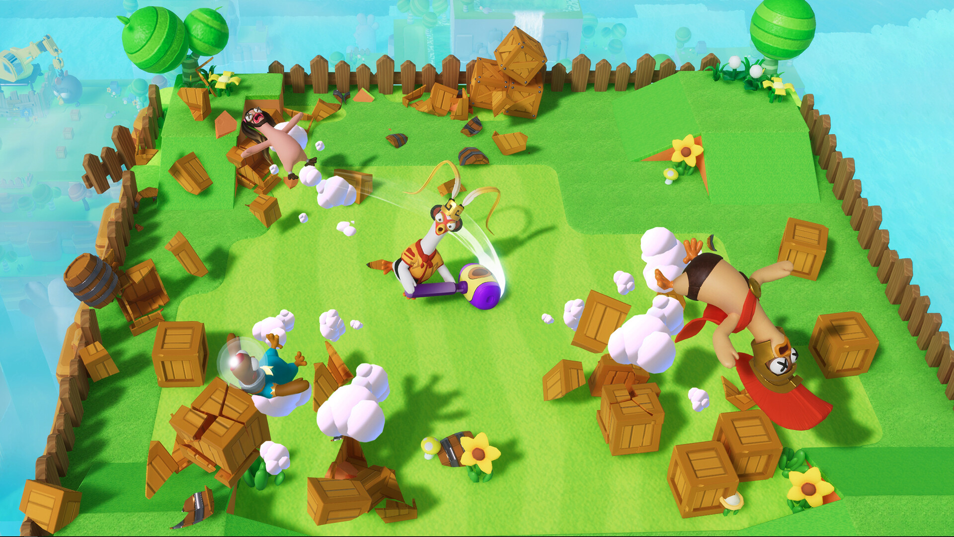 Screaming Chicken: Ultimate Showdown screenshot 1