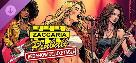 Zaccaria Pinball - Red Show Deluxe Pinball Table
