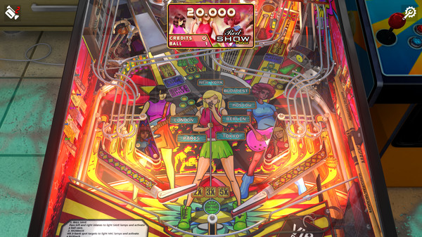 скриншот Zaccaria Pinball - Red Show Deluxe Table 1