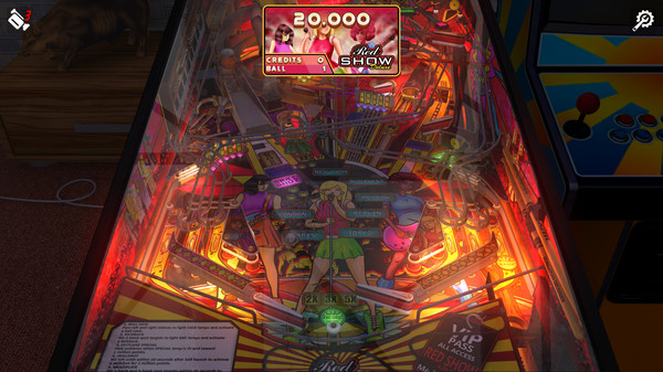 скриншот Zaccaria Pinball - Red Show Deluxe Table 3