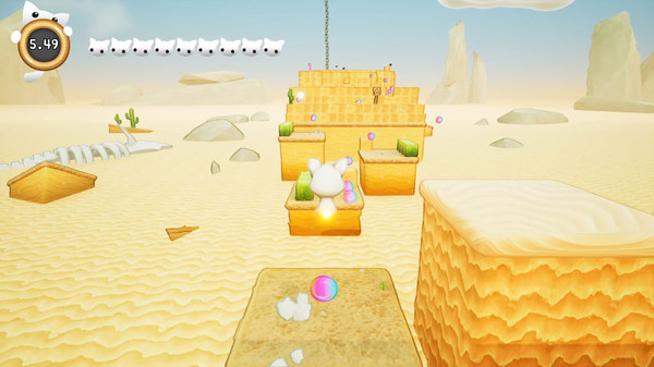 скриншот Neko Ghost, Jump! 1