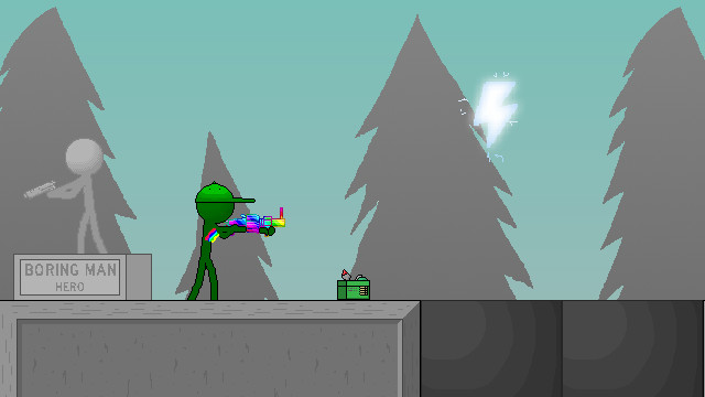 Boring Man: Rainbow Weapon Skins #5