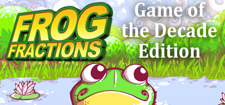 Steam header art for Frog Fractions: Game of the Decade Edition