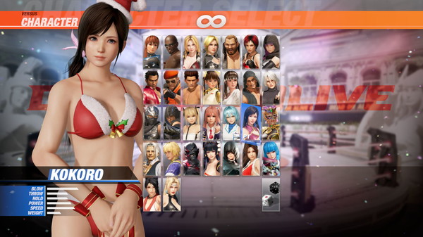 скриншот DOA6 Santa Bikini - Kokoro 0