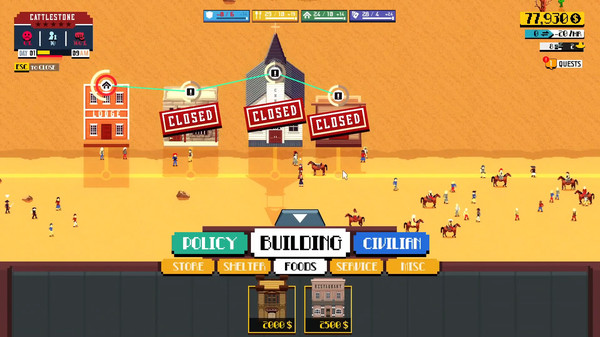 Screenshot of Gunman And The Witch